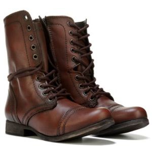 Call it Spring Brown Combat Boots